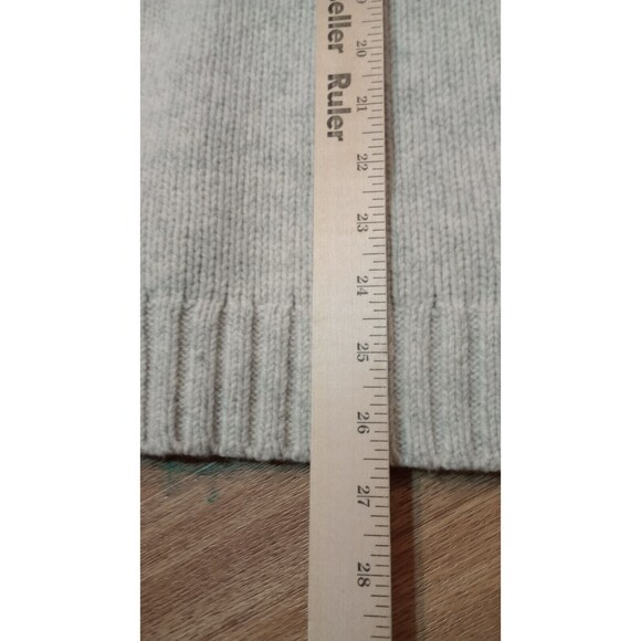 VINTAGE LL Bean Sweater Womens Large Roll Neck Lambs Wool Fair Isle Knit  *FLAW* - Picture 14 of 16